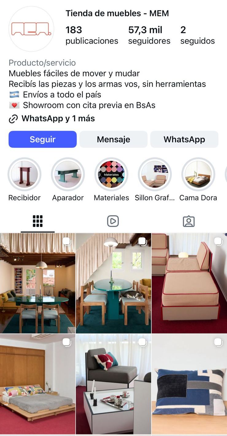 Perfil de MEM