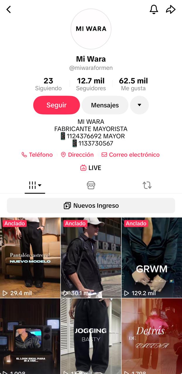 Perfil de Mi Wara